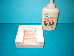 Stack and Glue the Wood