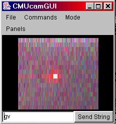 CMUcamGUI LED Image