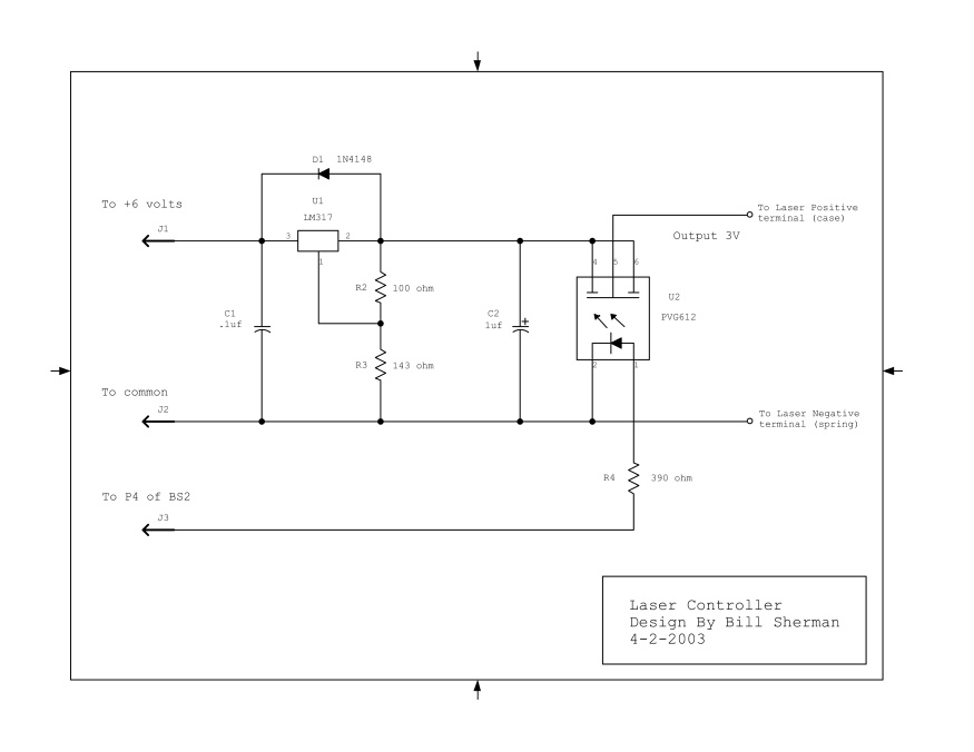 Laser Controller Schematic